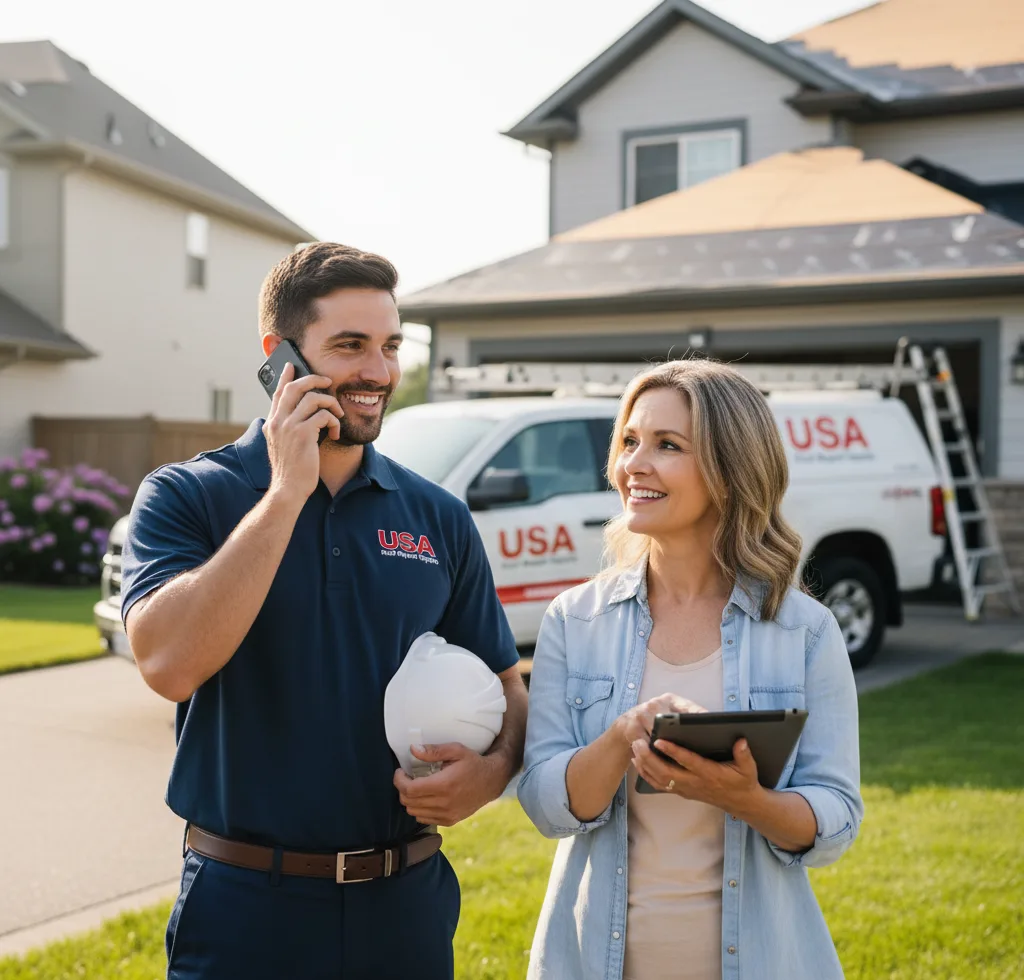 USA Roof Repair Experts customer support in Okemah